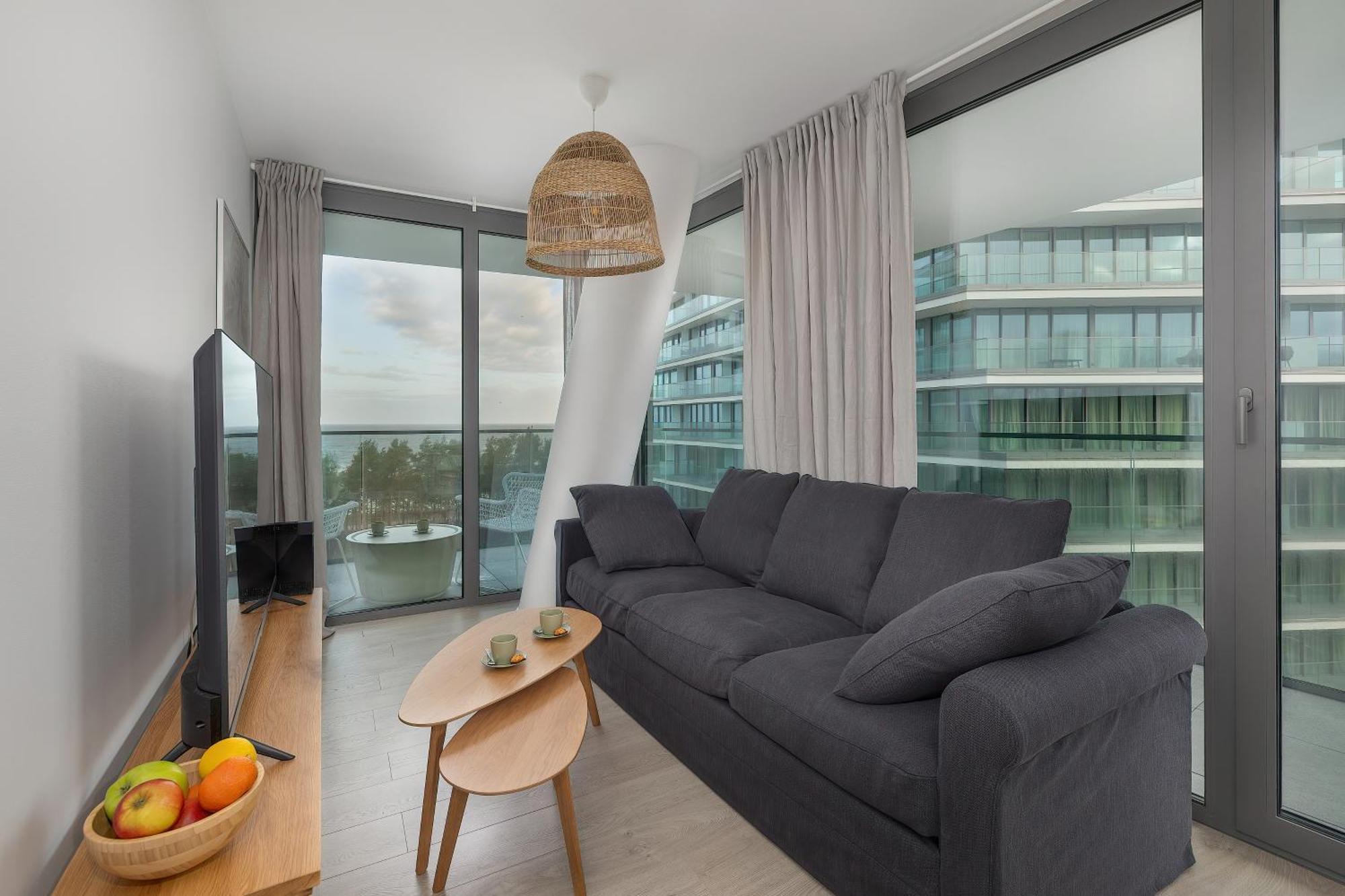 Lux Sea Towers - Wellness Spa, Gym & Beach - Seaview By Rent Like Home Miedzyzdroje Exterior foto
