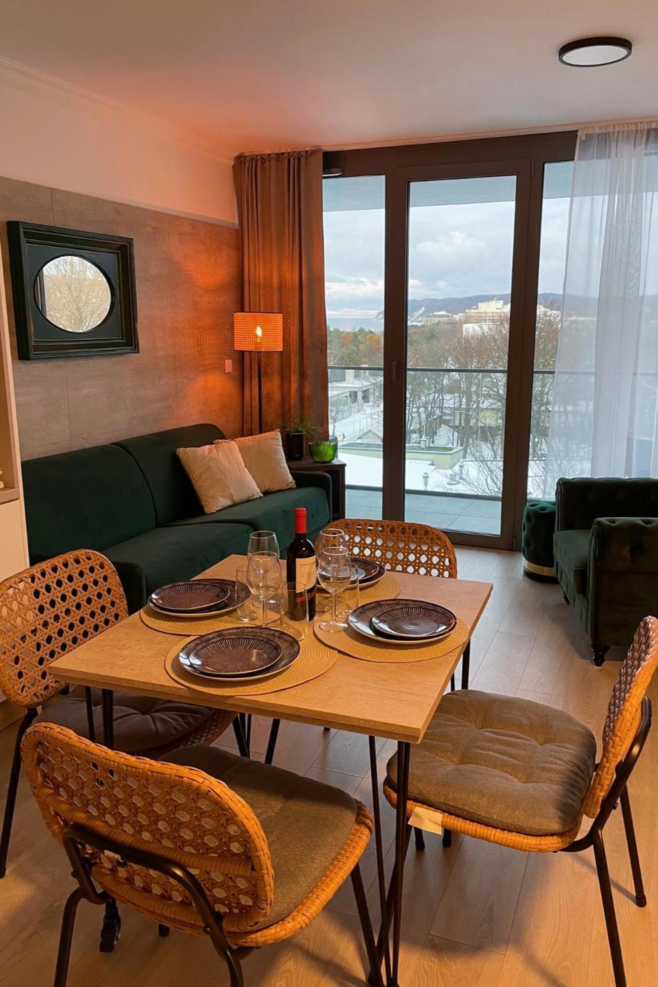 Lux Sea Towers - Wellness Spa, Gym & Beach - Seaview By Rent Like Home Miedzyzdroje Exterior foto