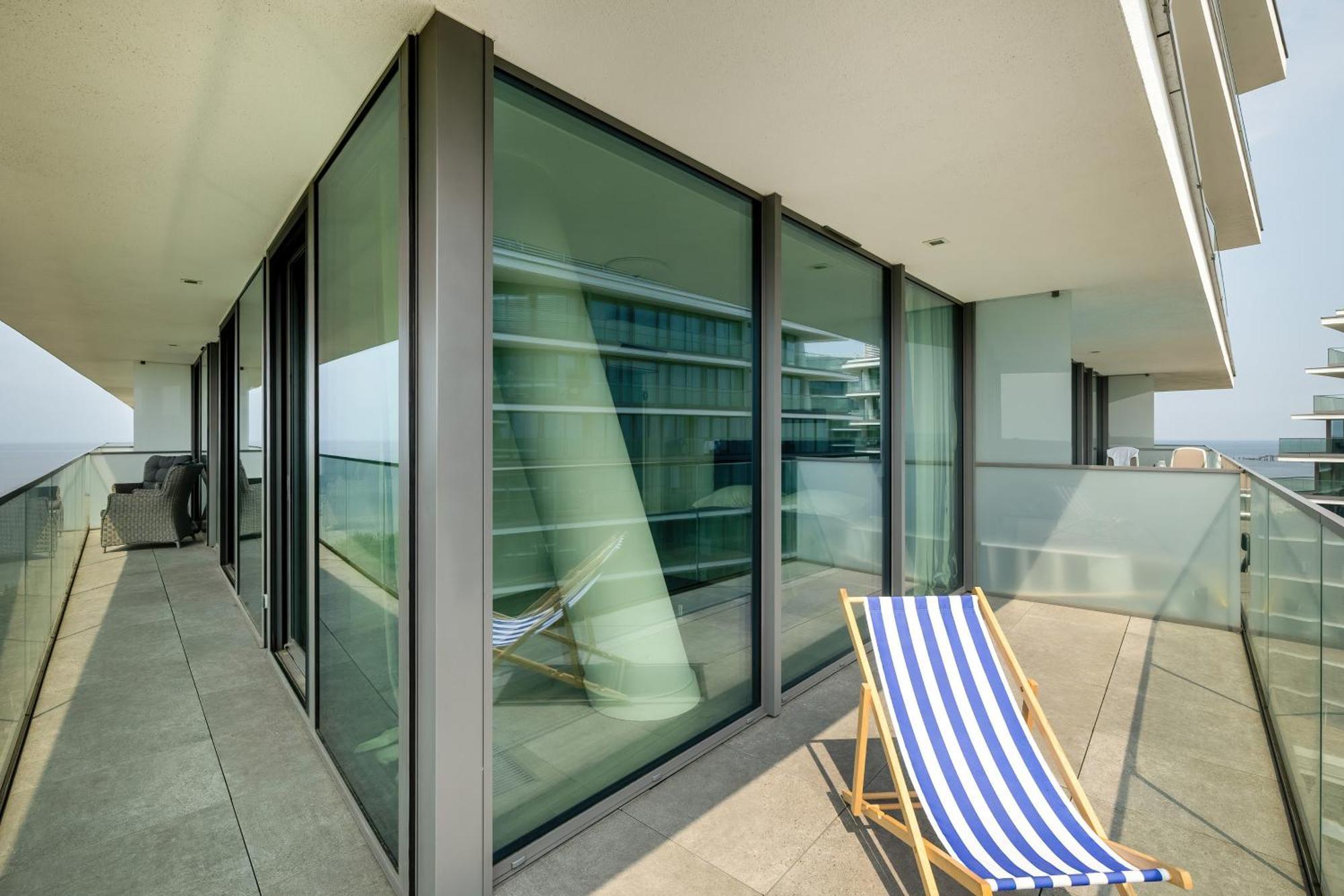 Lux Sea Towers - Wellness Spa, Gym & Beach - Seaview By Rent Like Home Miedzyzdroje Exterior foto