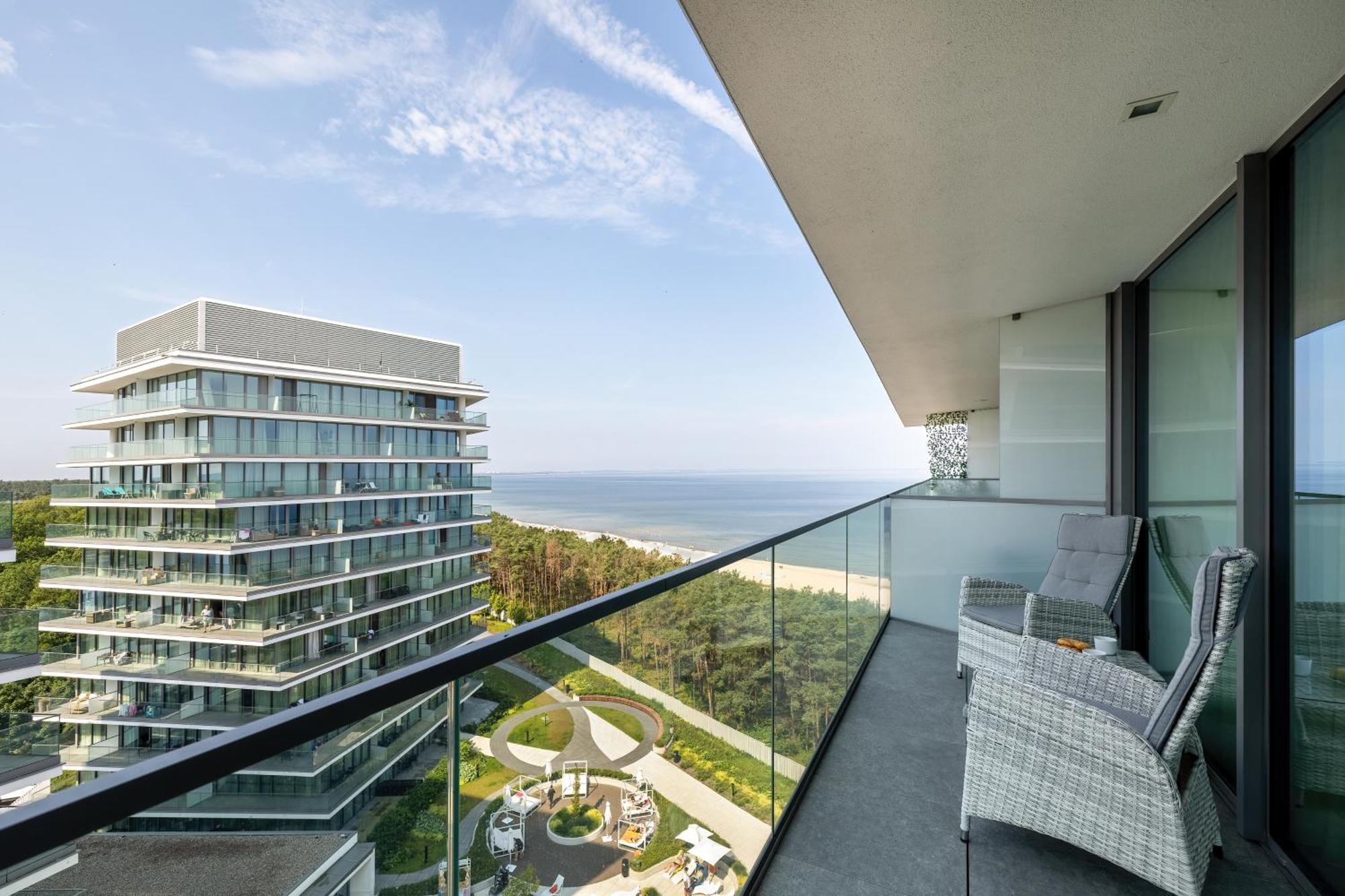 Lux Sea Towers - Wellness Spa, Gym & Beach - Seaview By Rent Like Home Miedzyzdroje Exterior foto