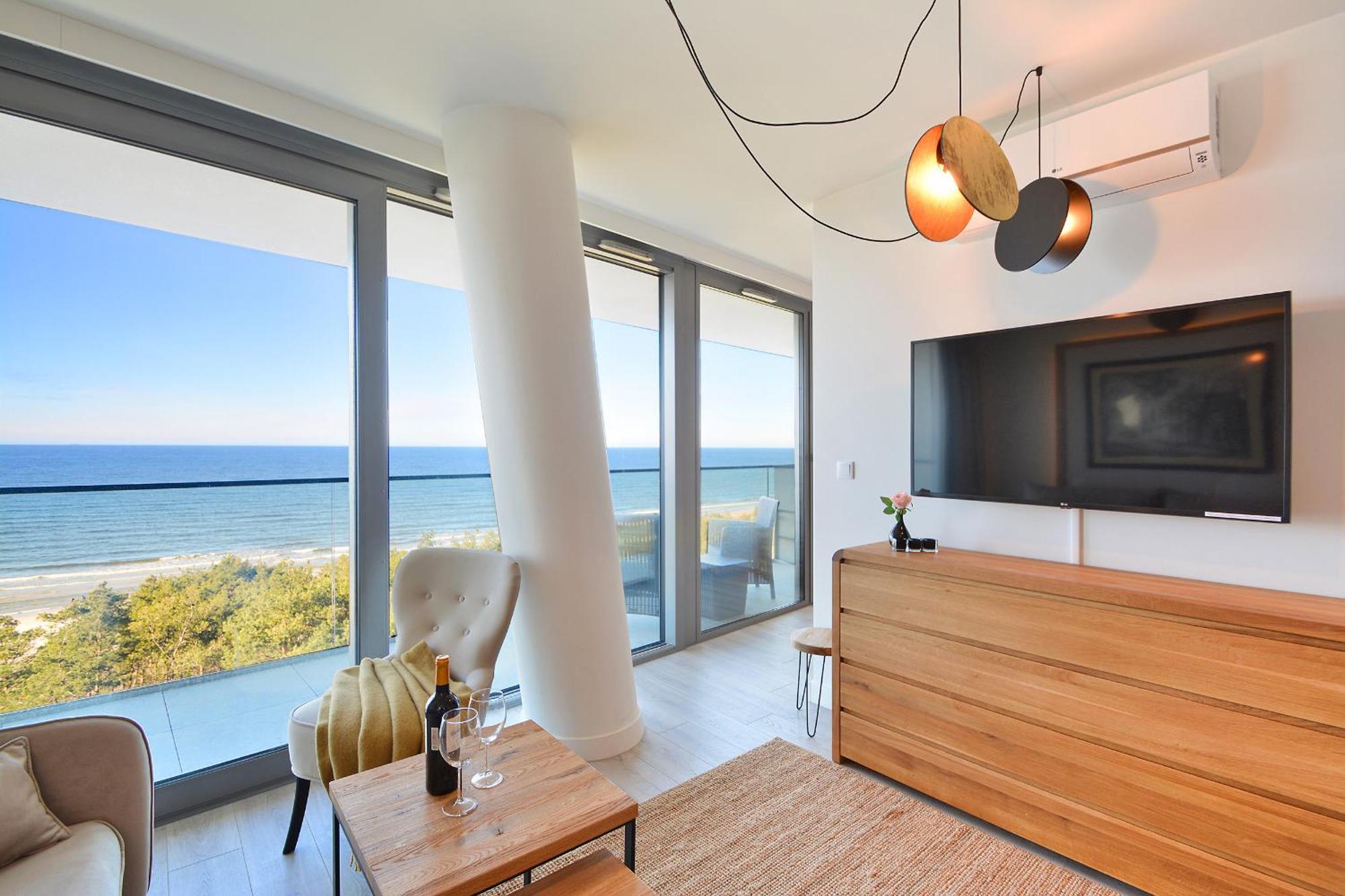 Lux Sea Towers - Wellness Spa, Gym & Beach - Seaview By Rent Like Home Miedzyzdroje Exterior foto