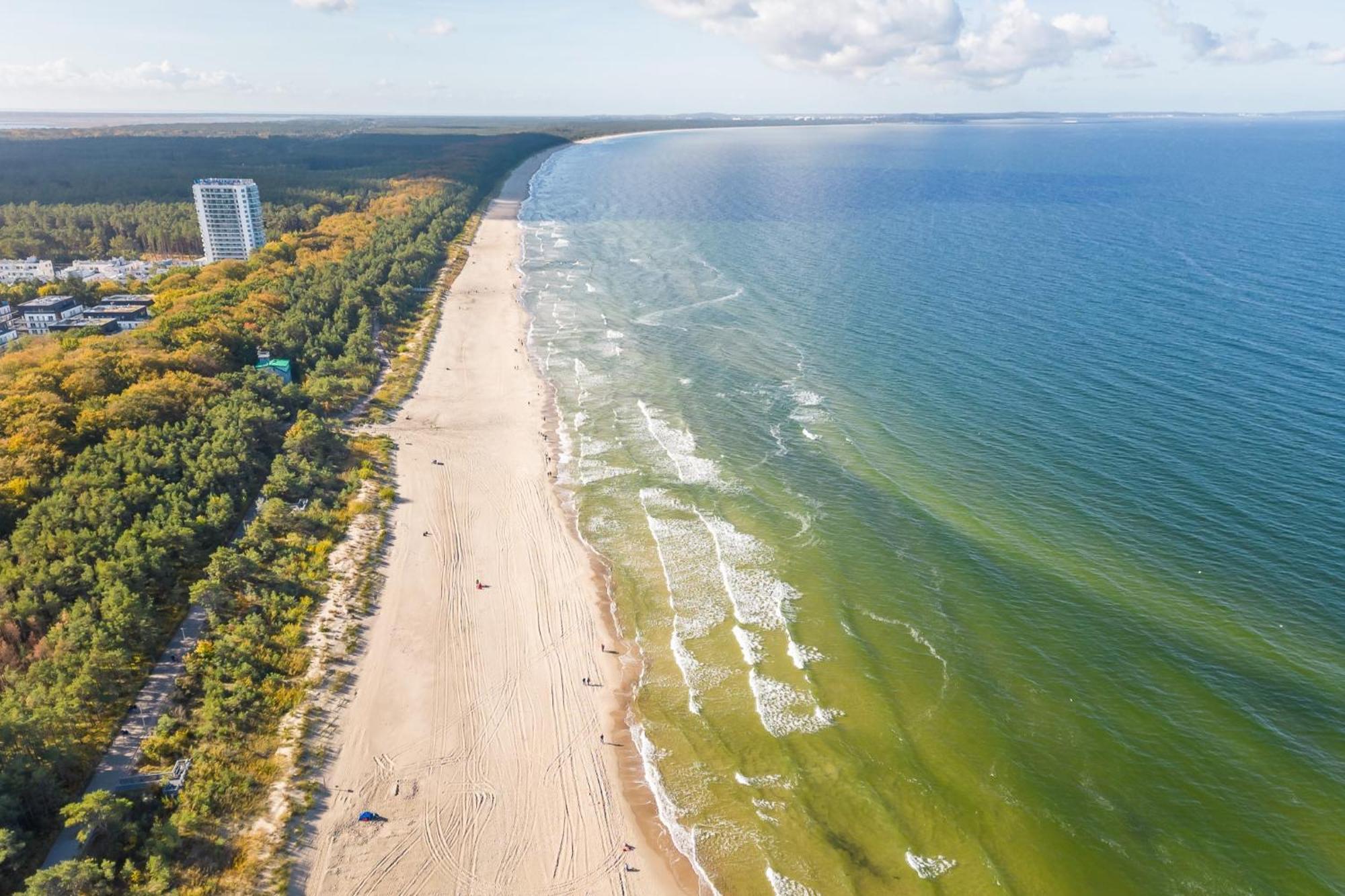 Lux Sea Towers - Wellness Spa, Gym & Beach - Seaview By Rent Like Home Miedzyzdroje Exterior foto